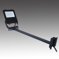 LED投光器10W 100W相当形 +アーム(長さ554mm)セット 屋内外兼用 