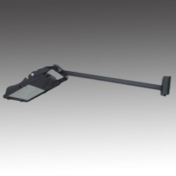 画像1: LED投光器30W 昼光色 300W相当形 +アーム(長さ554mm)セット 屋内外兼用 