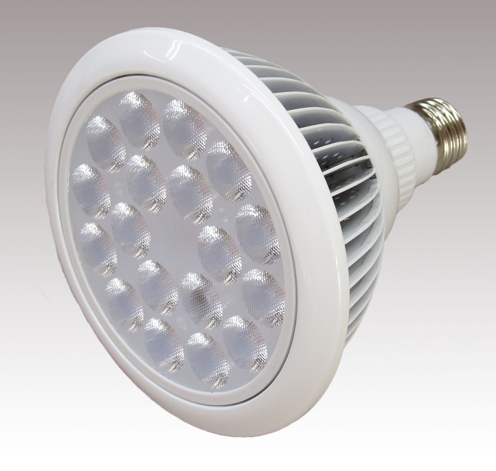 LEDスポットライト20W 200W形 口金E26 5000K昼白色（白色）【LED直販ネット】
