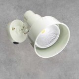 画像: 屋外用LEDスポットライト16W 160W相当形 ＋取付器具（ランプ+器具　セット）本体白色