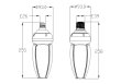 画像2: 【在庫品限り】LED コーン型ライト50W 昼白色5000K 在庫品限り