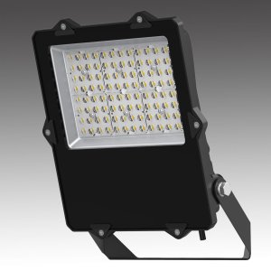 画像: LED投光器30W 300W相当形 屋内外兼用 （スイッチ・コンセントプラグ付き）