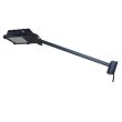 画像1: LED投光器30W 昼白色 5000K　300W相当形 +アーム(長さ554mm)セット 屋内外兼用 