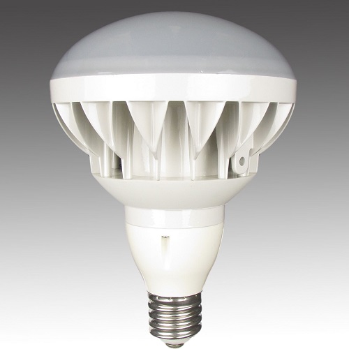 画像1: 屋外用LEDライト40W 口金E39 電球色 400W相当（屋内外兼用）