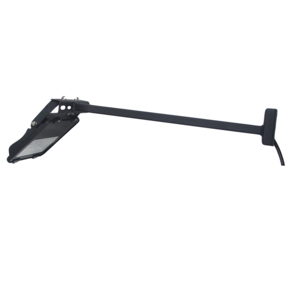 画像2: LED投光器10W 100W相当形 +アーム(長さ554mm)セット 屋内外兼用 