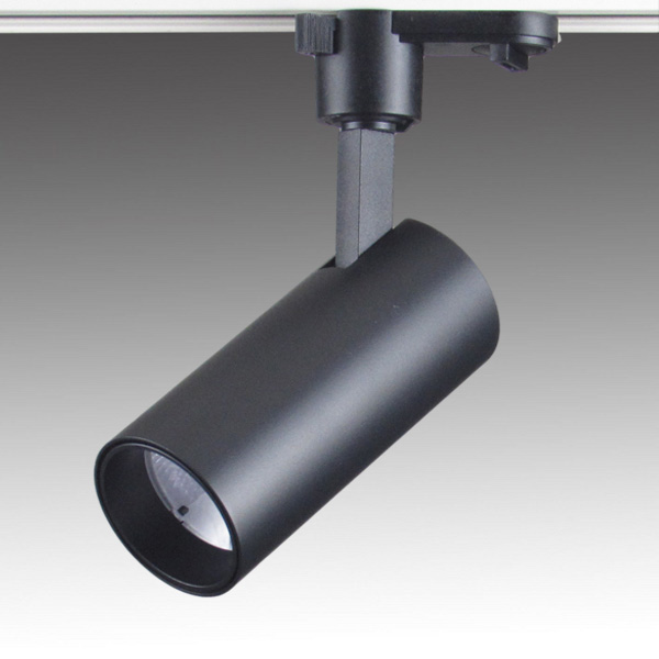 画像1: ダクトレール用LEDスポットライト13W ブラック 120W相当形（非調光）フリッカーレス　高演色　